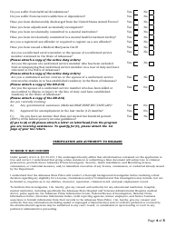 Credentialed Private Investigator Application - Arkansas, Page 4