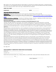 Company Officer Application - Arkansas, Page 4