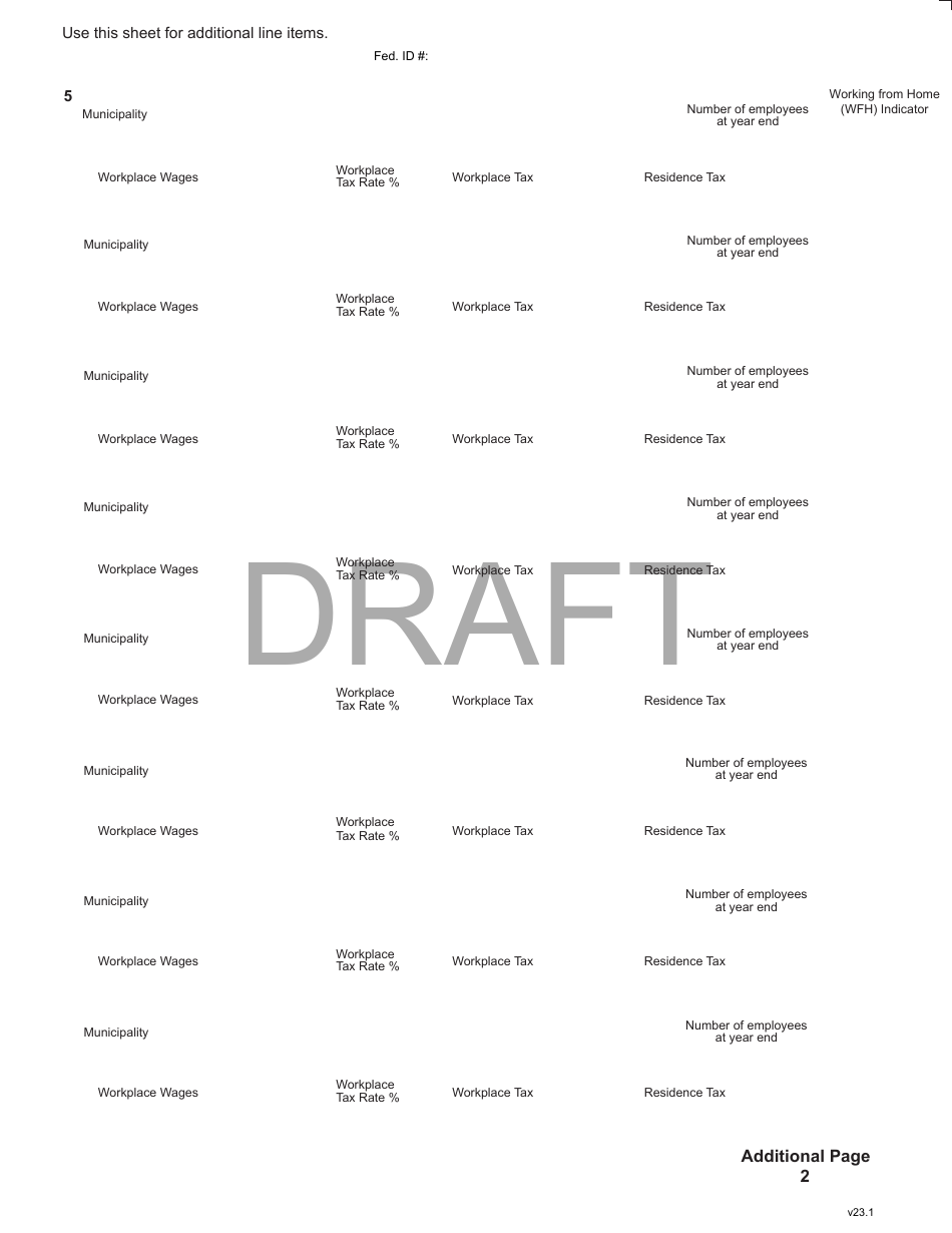 Form 17 Page 2 Fill Out, Sign Online and Download Fillable PDF, Ohio