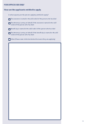 Form PA1P Probate Application - With a Will - Probate Practitioners Only - United Kingdom, Page 23