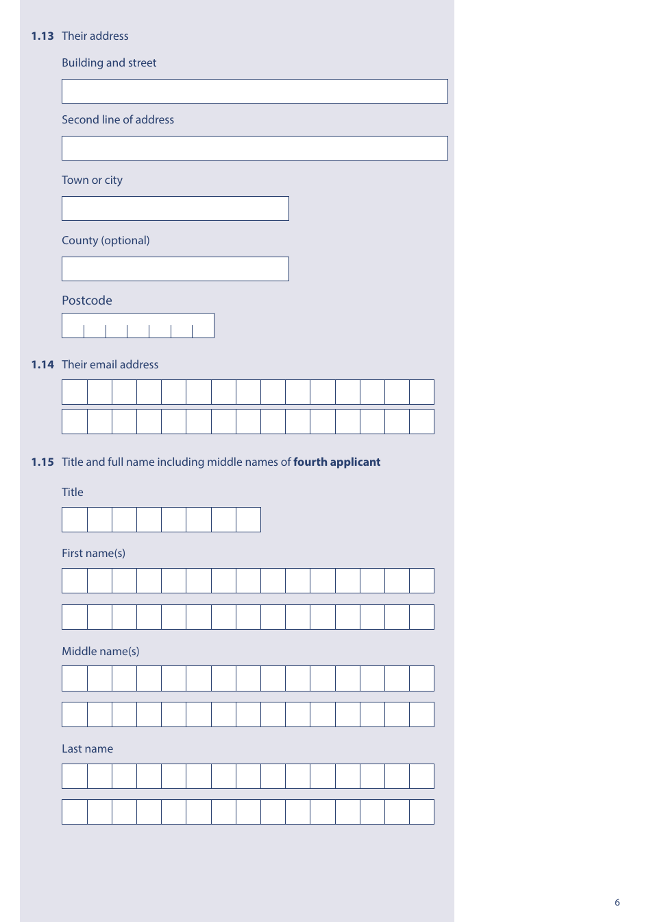 Form PA1P Probate Application - With a Will - Citizen Applicants Only - United Kingdom, Page 6