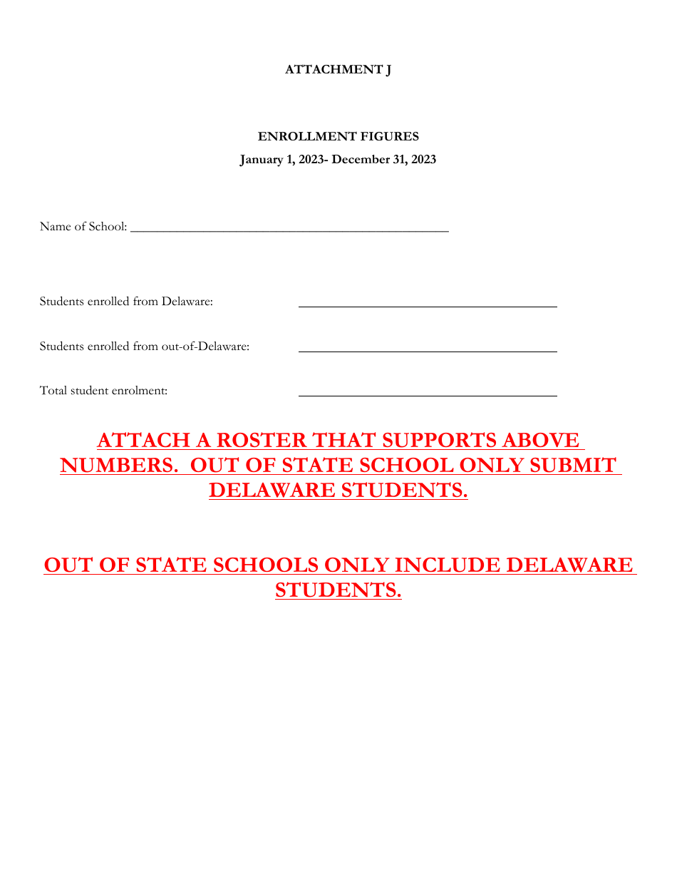 Delaware Certificate of Approval to Operate a Private Business or Trade School - 4th Quarter Renewal Application - Delaware, Page 14