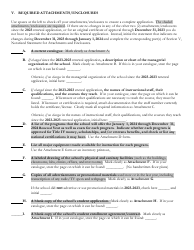 Delaware Certificate of Approval to Operate a Private Business or Trade School - 4th Quarter Renewal Application - Delaware, Page 7