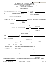 ENG Form 221 Notice of Renewal of Contract or Lease