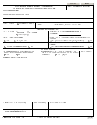 ENG Form 1439 Real Estate Utilization Inspection Report