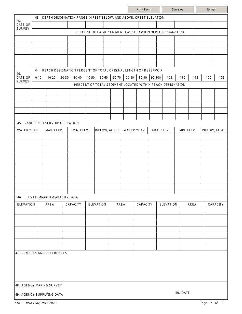 ENG Form 1787 - Fill Out, Sign Online and Download Fillable PDF ...