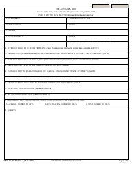 ENG Form 1440 Recapitulation