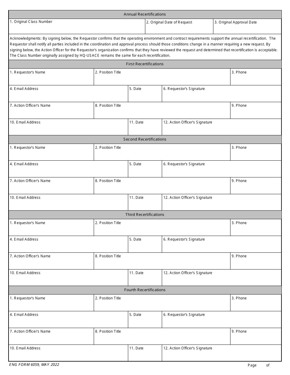 ENG Form 6059 - Fill Out, Sign Online and Download Fillable PDF ...