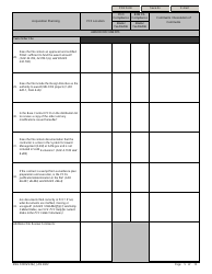 ENG Form 6142 A-E Task Order Contract Compliance Checklist, Page 5