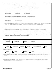 ENG Form 6088 Automated Information System Survey, Page 3