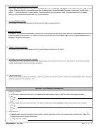 ENG Form 6176 Preliminary Application - Corps Water Infrastructure Financing Program (Cwifp), Page 8