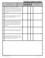 ENG Form 6149 Modification Compliance Checklist (All Contract Types), Page 5