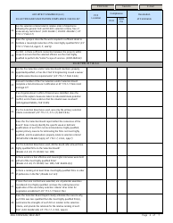 ENG Form 6232 Architect-Engineer (A-E) Section and Solicitation Compliance Checklist, Page 4