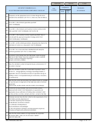 ENG Form 6232 Architect-Engineer (A-E) Section and Solicitation Compliance Checklist, Page 6