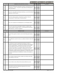 ENG Form 6167 Annual Administrative Contracting Officer&#039;s (Aco) File Inspection Checklist, Page 2