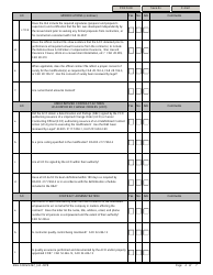 ENG Form 6167 Annual Administrative Contracting Officer&#039;s (Aco) File Inspection Checklist, Page 4