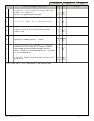 ENG Form 6167 Annual Administrative Contracting Officer&#039;s (Aco) File Inspection Checklist, Page 6