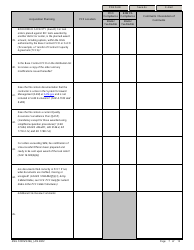 ENG Form 6146 Task Order Pre-award Compliance Checklist, Page 7