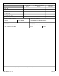 ENG Form 27A Daily Report of Operations - Hopper Dredges, Page 2