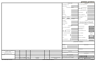 Document preview: ENG Form 1456A Project Map