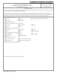Document preview: ENG Form 6178 Attendee/Participant Feedback Survey