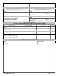 ENG Form O-4040 Publications and Forms Processing Request, Page 2