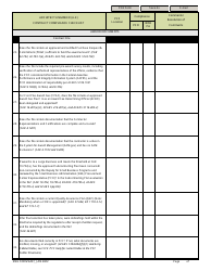 ENG Form 6231 Architect-Engineer (A-E) Contract Compliance Checklist, Page 4