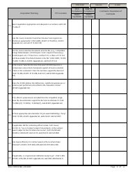 ENG Form 6148 Contract Review Board (Crb) Peer Review Checklist, Page 3