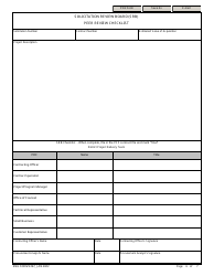 ENG Form 6147 Solicitation Review Board (Srb) Peer Review Checklist, Page 6