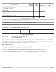 ENG Form 4890 Relocation Assistance Summary Report, Page 2
