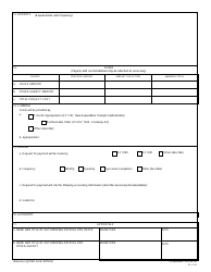 ENG Form 4914-R Interagency/Support Agreement, Page 2