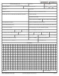 Document preview: ENG Form 5056 Htrw Drilling Log