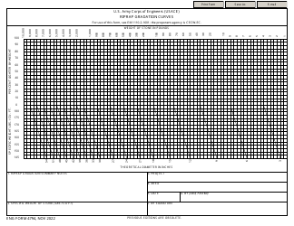 Document preview: ENG Form 4794 Riprap Gradation Curves