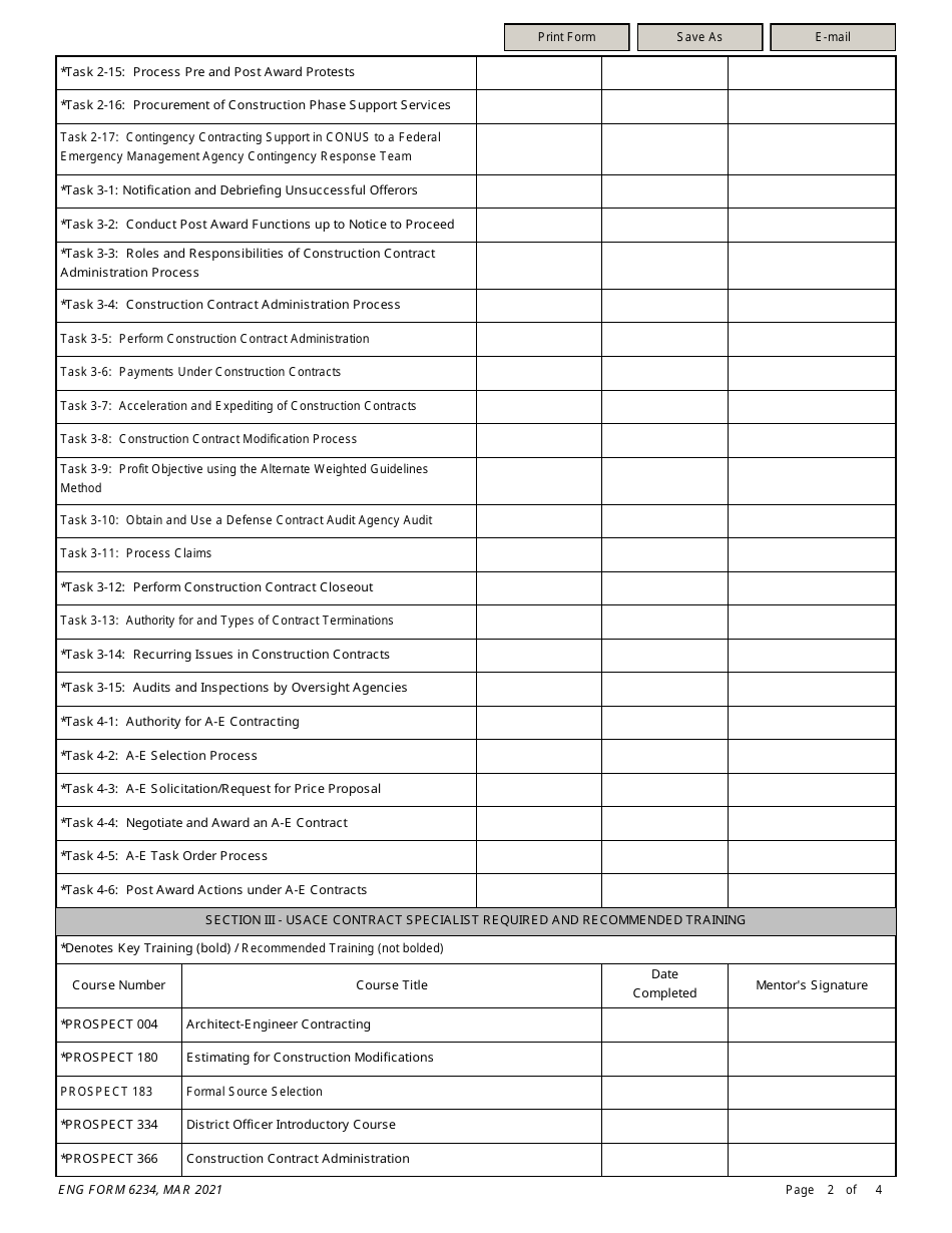 ENG Form 6234 - Fill Out, Sign Online and Download Fillable PDF ...