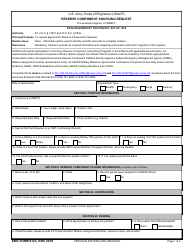 ENG Form 6123 Reserve Component Sourcing Request