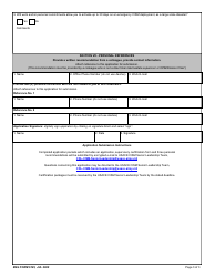 ENG Form 6125 Critical Incident Stress Management (Cism) Peer Supporter Application, Page 3