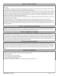 ENG Form 6131 Safe Haven Evacuation Order: Conus and Non-foreign OCONUS Duty Station, Page 2