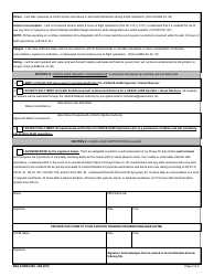 ENG Form 6150 Small Unmanned Aerial Systems (Suas) Operator - Health Self- Assessment Tool, Page 2