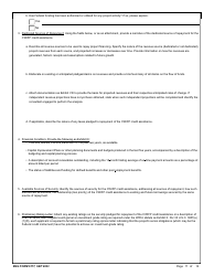 ENG Form 6177 Corps Water Infrastructure Financing Program (Cwifp) Application, Page 11