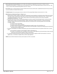ENG Form 6177 Corps Water Infrastructure Financing Program (Cwifp) Application, Page 14