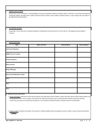 ENG Form 6177 Corps Water Infrastructure Financing Program (Cwifp) Application, Page 6
