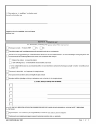 ENG Form 6196 Designated Department of Defense Construction Agent (Dca) Assessment, Page 3