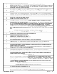 ENG Form 6196 Designated Department of Defense Construction Agent (Dca) Assessment, Page 9