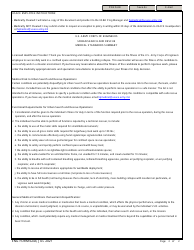 ENG Form 6244 Urban Search and Rescue (US&amp;r) Medical Authorization, Page 2