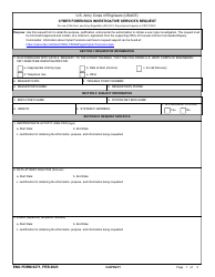 ENG Form 6271 Cyber Forensics Investigative Services Request