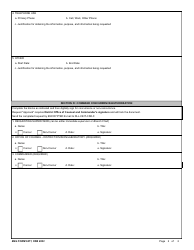 ENG Form 6271 Cyber Forensics Investigative Services Request, Page 2