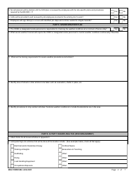 ENG Form 6292 Site-Specific Safety &amp; Occupational Health Plan Worksheet, Page 4