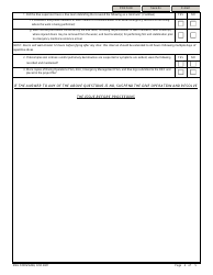 ENG Form 6226 Diver Contractors Checklist, Page 4