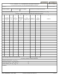 Document preview: ENG Form 4665A Cyclic Triaxial Test (Saturation and Consolidation Worksheet)