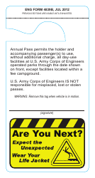 ENG Form 4839B Play It Safe Hang Tag, Page 2